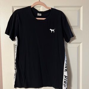 Medium black and white Victoria’s Secret PINK T-Shirt